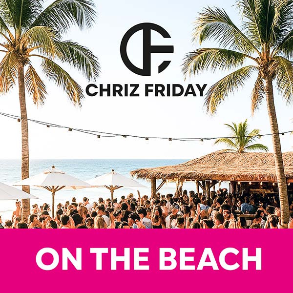 Chriz Friday - On the Beach Cover